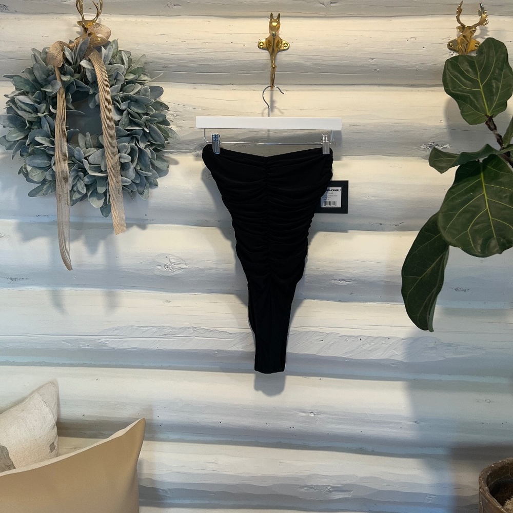 Marissa Slinky Strapless One-Piece Swimsuit By Norma Kamali